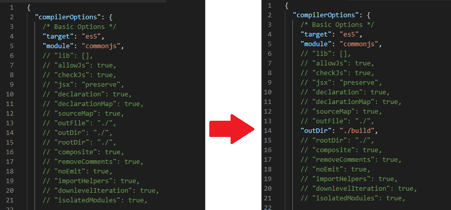 export mock data list out of file typescript